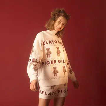 GELATO PIQUE 홀리데이 베어 2022 숏팬츠