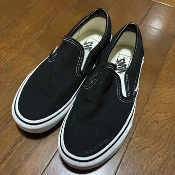 반스 VANS 블랙 슬립온