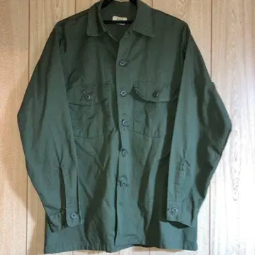 Selma Apparel 유틸리티 셔츠 올리브 그린