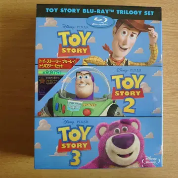 미개봉 토이 스토리 블루레이 트리로지 세트