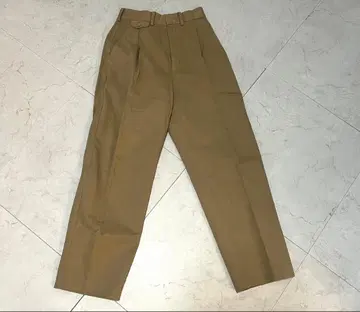 SLOBE IENA 베이지 치노 팬츠