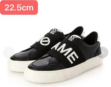 [ 미사용 새상품 ] 노네임 밴딩 레더 슬립온 22.5cm 신발