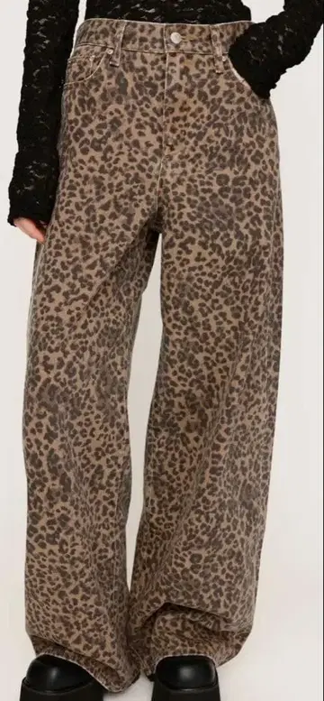 SLY LEOPARD WIDE LEG PT-D