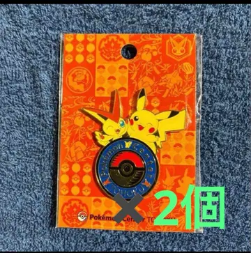 [미개봉] 포켓몬 센터 토호쿠 한정판 핀 배지 2개 세트