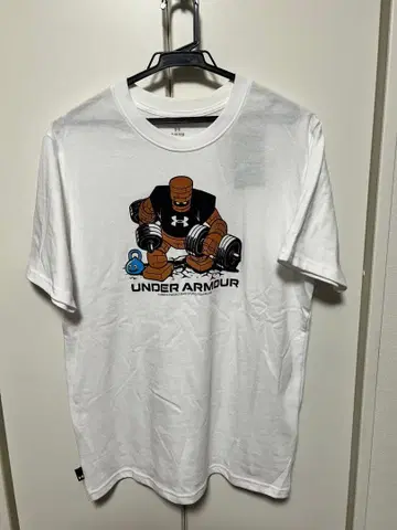 드래곤 퀘스트 언더아머 덤벨 골렘 T셔츠