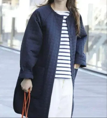 BEAMS DEMI LUXE 퀼팅 자켓