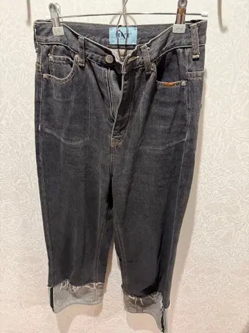 Serge de bleu 하이웨스트 청바지