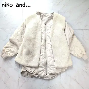 니코앤드 멀티 way 보아 세트 코트 패딩 자켓