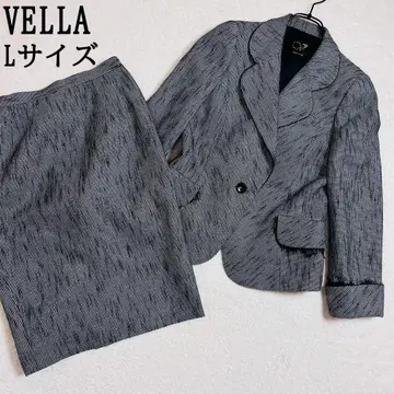 VELLA 베라 트위드 셋업 2세트 라메 레이스 L 사이즈