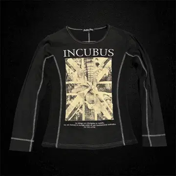 긴팔 써멀 블랙 다크코어 y2k archive 펑크 그런지