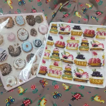 새상품 B급 페이 도넛 돌체 손수건