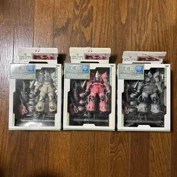 건담 시리즈 자쿠 리얼리티 컬렉션 전 3종 세트