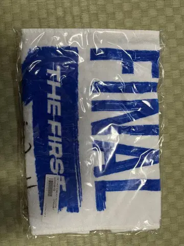 THE FIRST FINAL 더스트 사인 포함 타월 BE:FIRST