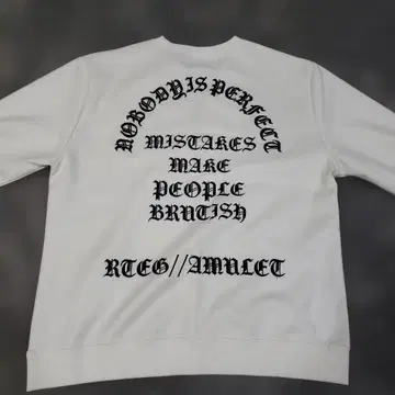 미사용 아담스 저글러 RTEG 화이트 트레이닝복 X-Large