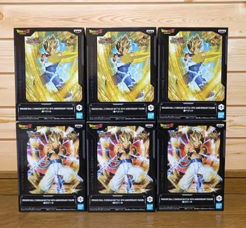 드래곤볼 Z 폭렬격전 10주년 기념 피규어 6체 SET
