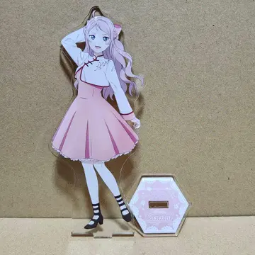 러브 라이브 니지가사키 빅 아크릴 스탠드 프릴 드레스 란주