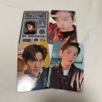 EXO 백현 트레이딩 카드 세트