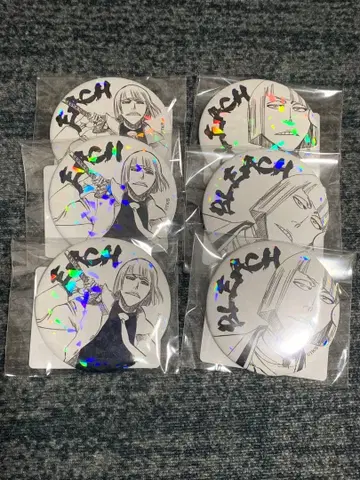 Bleach 올스타 캔뱃지 히라코 신지 6개 세트 판매