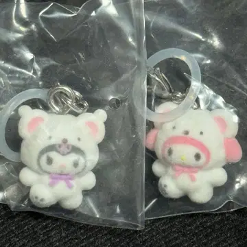 산리오 메지루시 액세서리 포근포근 스노우