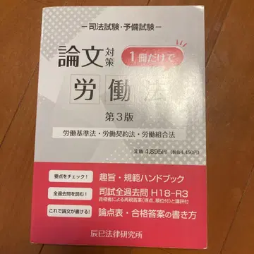 사법시험 예비시험 논문 대책 1권만으로 노동법(제3판)