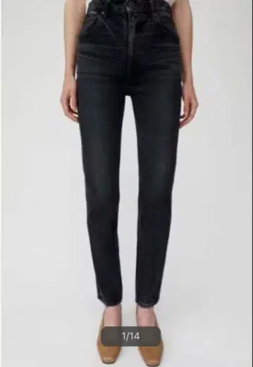 moussy mvs black skinny 25인치