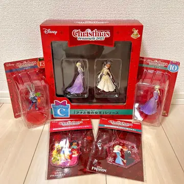 DISNEY 크리스마스 오너먼트 복권 2025 C상 5종 세트