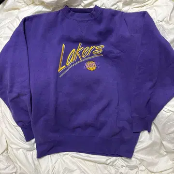 Lakers 보라색 맨투맨