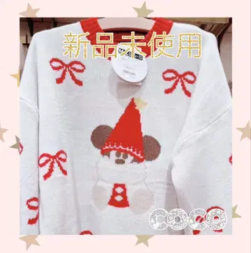 릴린린 스웨터 디즈니 크리스마스 미키마우스 Disney