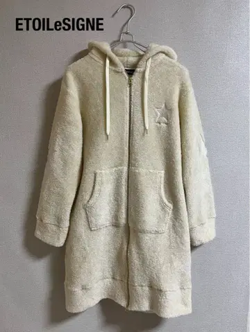 ETOILeSIGNE 집업 보아 자켓 코트 일본제