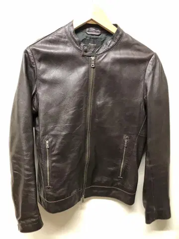 다크 브라운 라이더 자켓