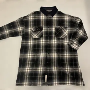 니코앤드 체크 롱 아우터