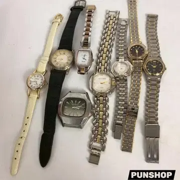 손목시계 묶음 판매 세트 여성용 남성용 혼합 정크 취급