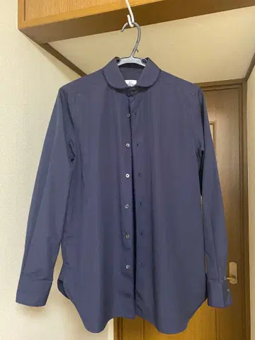 SEBLINExDrawer 네이비 긴팔 셔츠