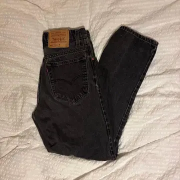 90년대 리바이스 550 블랙 데님 팬츠 11 SHT
