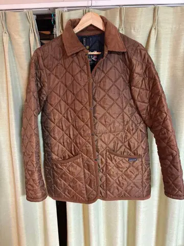 LAVENHAM 퀼팅 자켓 38 브라운