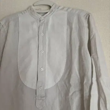 scye 셔츠 원피스 스탠드 카라 튜닉 기장 36