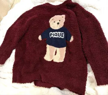 새상품급 젤라또피케 니트 테디베어 곰 룸웨어