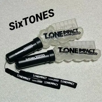 SixTONES 응원봉 TrackONE -IMPACT- 톤팍 2개 세트