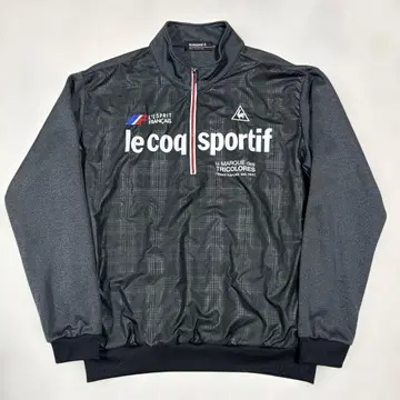 르꼬끄골프 하프 지퍼 블루종