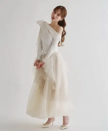 etereve 벌룬헴 샤샤 스커트