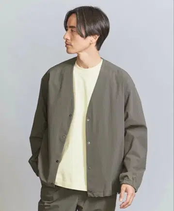 BEAUTY&YOUTH UNITED ARROWS 가디건형 블루종