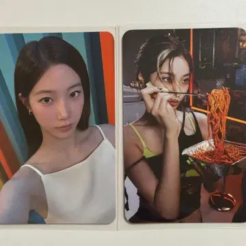 LE SSERAFIM SPAGHETTI ktown4u 럭키드로우 카즈하