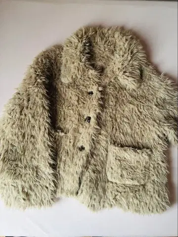 보아 자켓 브라운 L 사이즈