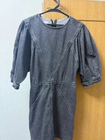 moussy 데님 미니 원피스