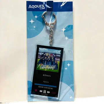 Aqours CLUB 출장소 아크릴 키링 영구 hours 러브 라이브