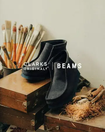 Clarks Wallabee BtB GTX BEAMS 별주 UK8 블랙