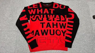 자라 ZARA Man 스웨터 블랙 레드 불스 NBA 올스타