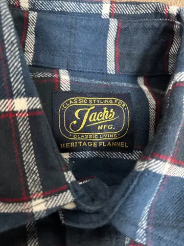 Jachs MFG 헤리티지 플란넬 셔츠