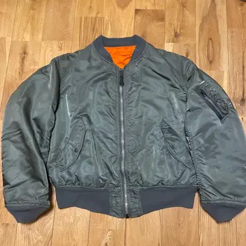 80s 구택 USA제 알파 MA-1 플라이트 자켓 빈티지