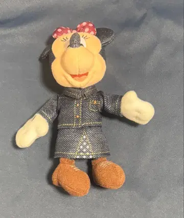 도쿄 디즈니 리조트 미니 데님 인형 배지